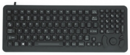 Honeywell 340-053-003-DB9P Rugged Keyboard, 101 Keys, Backlit, Cursor Control, Desktop or Vehicle