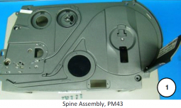 Honeywell 710-124S-001 Spine, Assembly Spare PM43