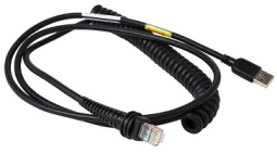 Honeywell Scanning CBL-500-200-C00 Cable, USB Type A HSM 5V, Coiled, 2 meter (6.56 feet)