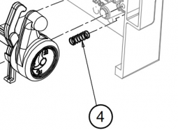Datamax O'Neil DPO17-3066-01 Spring Compression (.21X625 x .018)