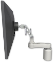 ICW UL500-D3-AS1-T Ultra 500 LCD desk mount with a 3" riser and an 6" arm, Tan