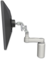 ICW UL500-D5-AS1-T Ultra 500 LCD desk mount with a 5" riser and an 6" arm, Tan