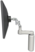 ICW UL500-D7-AS1-T Ultra 500 LCD desk mount with a 7.5" riser and an 6" arm, Tan