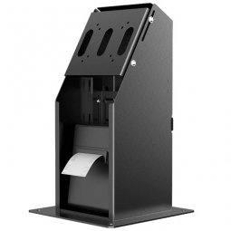 Logic Controls 200054 Self-Service Tabletop Kiosk Mount with Printer Storage, Stand Only