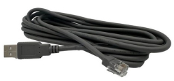 Logic Controls 520015 Bump Bar Cable, RJ11 to USB, 9ft for KB1700 and KB9000 Bump Bars