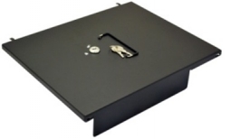 Logic Controls 711051 Accessory, CD415 Tray Cover with Lock, C4141A Lockable Lid