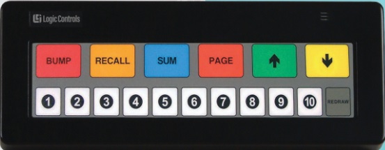 Bematech Logic Controls KB17000 Keypad Bump Bar