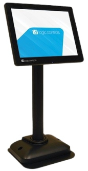 Logic Controls LV4000U Logic Controls LV4000U 8" LCD Customer Pole Display - USB Connection