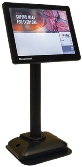 Logic Controls LV5000U 9.6" LCD Customer Pole Display