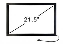21.5 Inch OPTIR Add-On Touch Screen, infrared, backing glass included, 215GR6