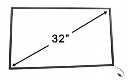 32" Touch Screen Overlay, IP65-rated for Outdoor, 32TE-IP65
