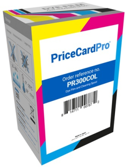 Magicard PR300COL Price Card Pro, YMCKO, Full Color Dye Film Ribbon, 300 Prints