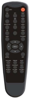 MicroTouch MA-REMOTE-A1 IR Remote for MACH Digital Signage Products