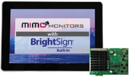 Mimo MBS-1080C-POE 10.1 Inch USB TouchMonitor with POE, BrightSign HD3 Series Built-In