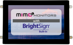 Mimo MBS-1080C-OF-POE 10.1 Inch Open Frame USB TouchMonitor, BrightSign HD3 Series Built-In