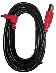 Mimo CBL-CP-USBP USB Power Cable, 3 meter (9.84 feet) Right Angle for UM-1080CP family, Red