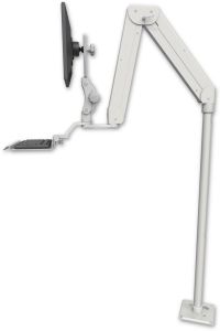 ICW ELP5220-F8X48-KU12 Elite 5220 Paralink double arm, 48" pedestal, 12" keyboard tray