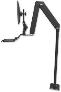 ICW ELP5220-F8X48-KU12 Elite 5220 Paralink double arm, 48" pedestal, 12" keyboard tray