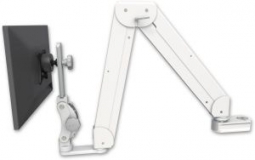 ICW ELP5220-PT2 Elite Paralink double arm mount, 2" pole, Medical White