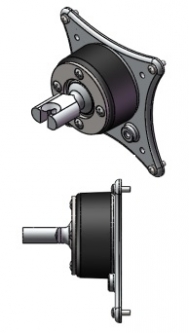 ICW MMBQHD MMBQHD Monitor Mount, Quick Disconnect Ball VESA, Heavy Duty