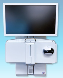 ICW VT21-KUS Workstation with a work surface tray and slide-out keyboard tray