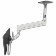 ICW Elite 5120 Quicklink single arm LCD ceiling mount with a 12" Extension