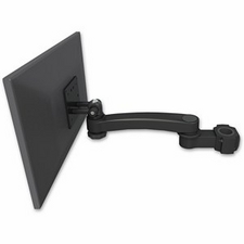 ICW EV65-P15-A1-WB EgroVision 65 LCD, 1.5" diameter pole with an 11" arm extension, Writable Black