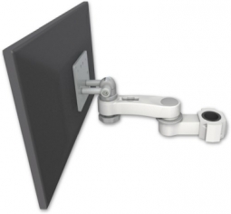 ICW EV65-P15-AS1-MW EgroVision 65 LCD, 1.5" diameter pole with an 6" arm, Medical White