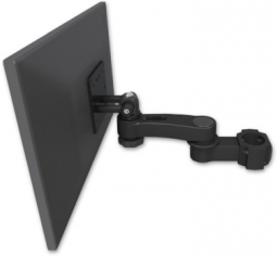 ICW EV65-P2-AS1-WB EgroVision 65 LCD, 2" diameter pole with an 6" arm, Writable Black