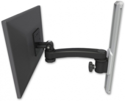 ICW EV65-T19-A1-WB LCD mount, 19" Track slider, an 11" arm, Black