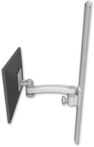 ICW EV65-T36-A1-QG LCD mount, 36" Track slider, an 11" arm, Gray