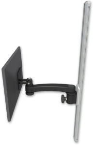ICW EV65-T36-A1-WB LCD mount, 36" Track slider, an 11" arm, Black