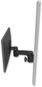 ICW EV65-T36-AS1-WB LCD mount, 36" Track slider, a 6" arm, Black
