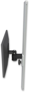 ICW EV65-T36-WB LCD mount, 36" Track slider, Black