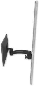 ICW EV65-T50-A1-WB LCD mount, 50" Track slider, an 11" arm, Black