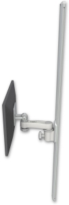 ICW EV65-T50-AS1-QG LCD mount, 50" Track slider, a 6" arm, Gray