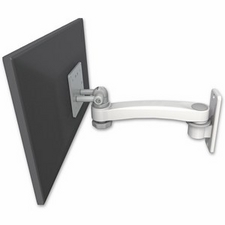 ICW EV65-W2-A1-MW ErgoVision 65 LCD Wall Mount with an 11" arm, Medical White