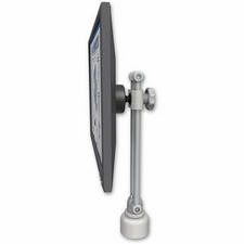ICW EV710-DV1-QG ErgoVision 710 LCD Desk Mount with a 1" Riser, Quartz Gray