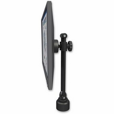 ICW EV710-DV1-WB ErgoVision 710 LCD Desk Mount with a 1" Riser, Writable Black
