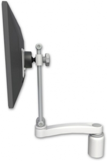 ICW EV710-DV3-A1-MW Ergovision 710 LCD Desk Mount with a 3" Riser, Ultra 3 Arm, Medical White