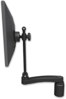 ICW EV710-DV3-A1-WB Ergovision 710 LCD Desk Mount with a 3" Riser, Ultra 3 Arm, Writable Black