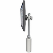 ICW EV710-DV75-QG Ergovision 710 LCD Desk Mount with a 7.5" Riser, Quartz Gray