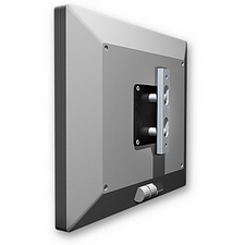 Ultra 25 LCD monitor wall mount, 1" from wall, 75 mm VESA, Writable Black FM26-WB