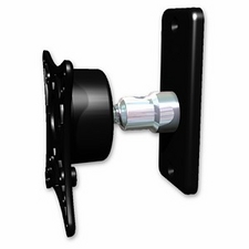 ICW GX170-WM-WB Galaxy compact wall mount, 4.5" Profile, both 75 & 100 mm VESA, Writable Black
