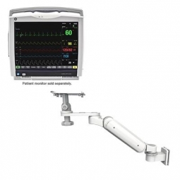 ICW UL180H-DBGE3-W5 GE CARESCAPE B450 Medical Monitor Mount, Height adjustable arm