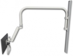 ICW UL182I-OHATS-QG Inverted Ultra 182 Arm on a Short Overhead arm, 50" wall track, Quartz Gray