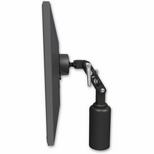 ICW UL500-D5-WB Ultra 500 LCD desk mount with a 5" riser, Writable Black