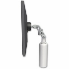 ICW UL500-D7-MW Ultra 500 LCD desk mount with a 7.5" riser, Medical White