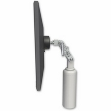 ICW UL500-D7-QG Ultra 500 LCD desk mount with a 7.5" riser, Quartz Gray