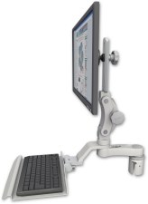 ICW UL550-R2-KU12-AS1-QG Ultra 550 LCD Mount, 2" Radius, Quartz Gray